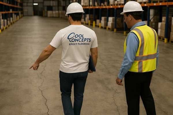 Industrial facility floor assessment