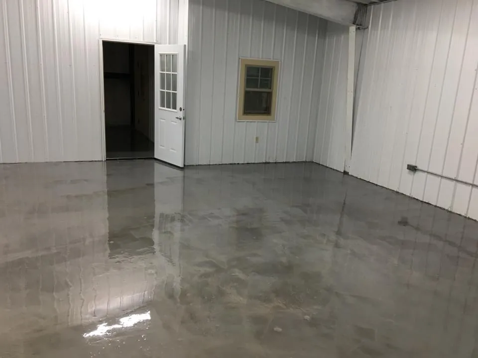 Commercial high traffic epoxy floor St. Petersburg