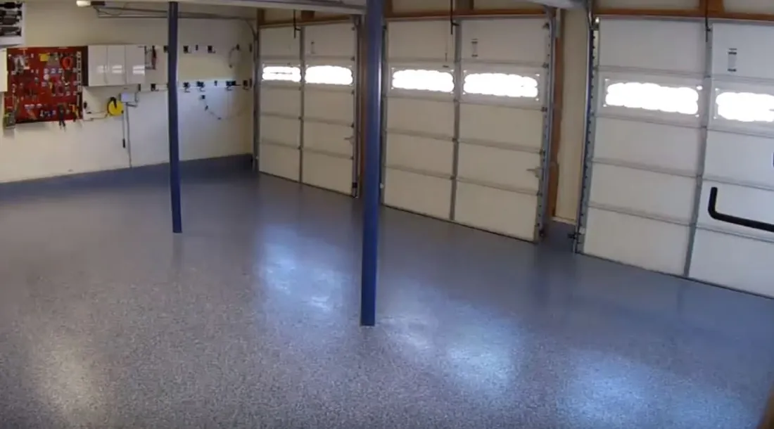 Garage epoxy floor coating St. Petersburg FL